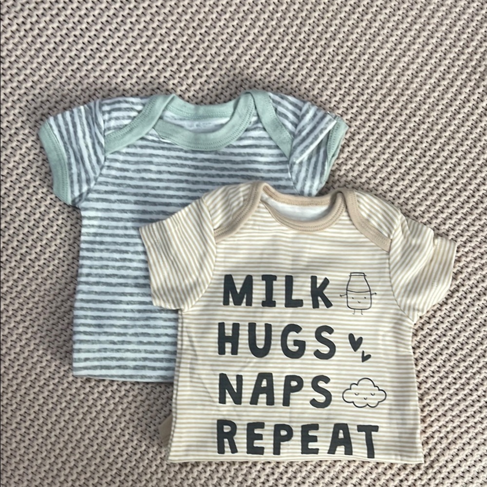 Striped Baby T-Shirts Set